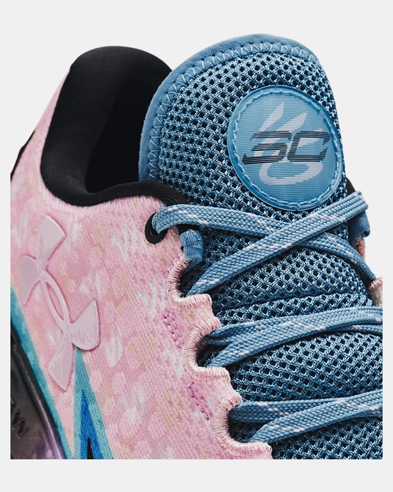 Unisex Curry 1 Low FloTro Basketball Shoes, Blue, pdpMainDesktop image number 5